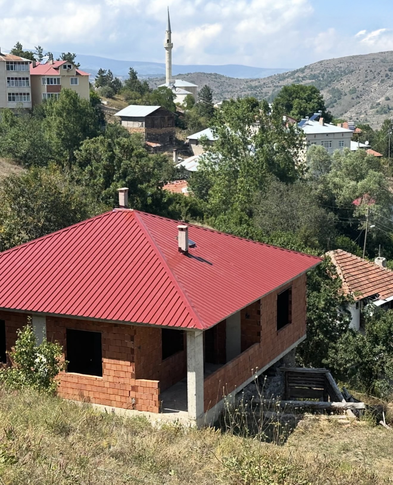Tamamlanmış çatı